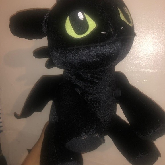 Build A Bear Toothless How To Train Your Dragon Dreamworks 14” Plush Stuffed Toy - Picture 1 of 7